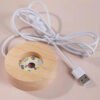 3D Crystal Ball Light