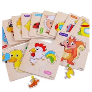 Kids Wooden Puzzle 6"