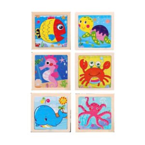 Kids Wooden Puzzle 4.25"
