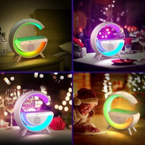 Google Speaker with Clock