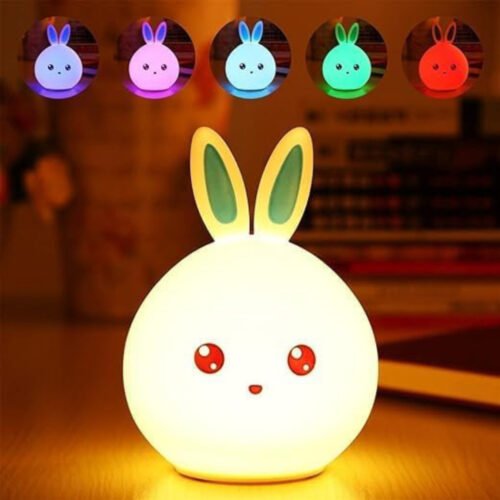 Round Rabbit Night Lamp