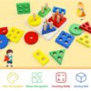 Wooden Shape Sorter (4 shapes)