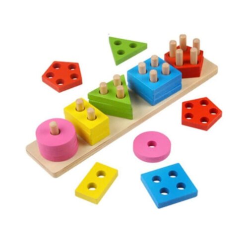 Wooden Blocks 5 SHapes